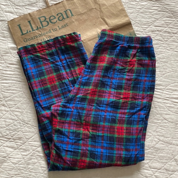 LL Bean Flannel Sleep Pants - Picture 2 of 12